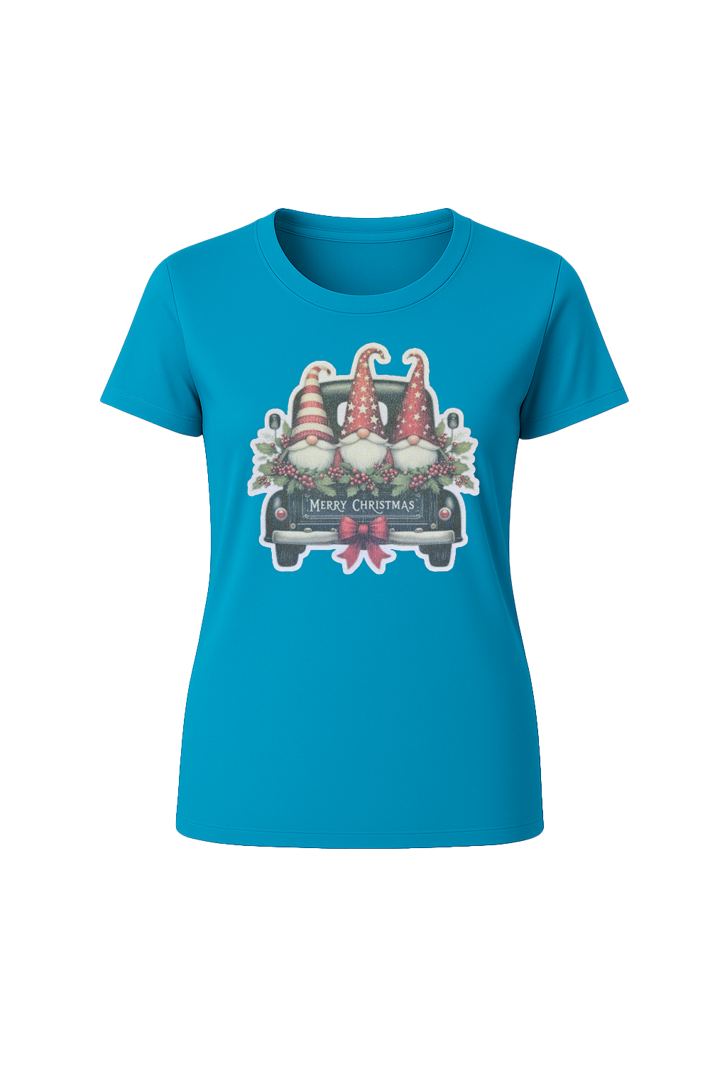 Glitter Gnome For The Holidays Short Sleeve Tee