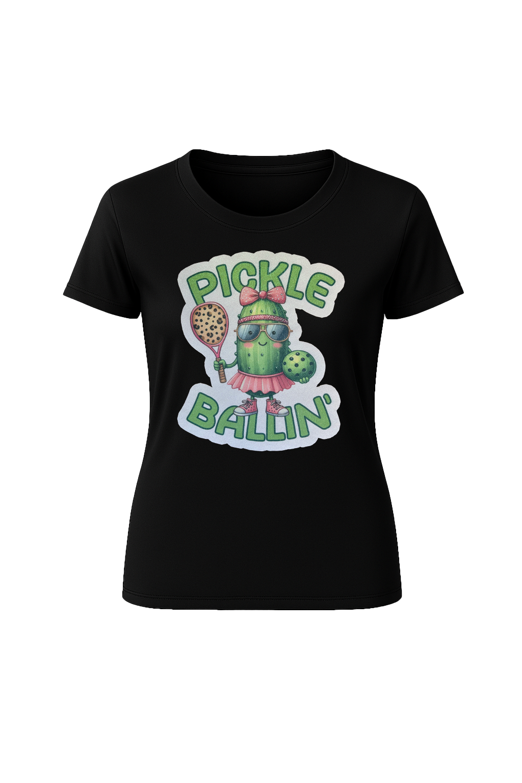 Glitter Pickle Ballin Short Sleeve Tee