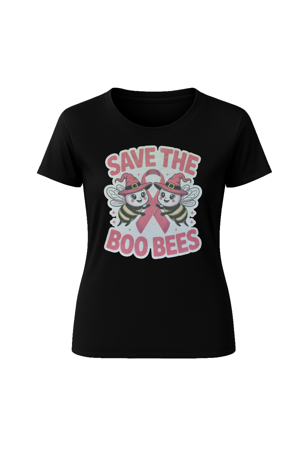 Glitter Save The Boo Bees Short Sleeve Tee