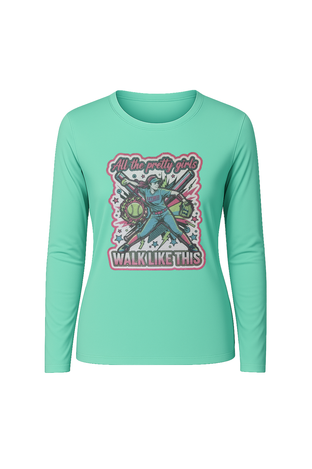 Glitter Pretty Girls Long Sleeve Tee UPF 50