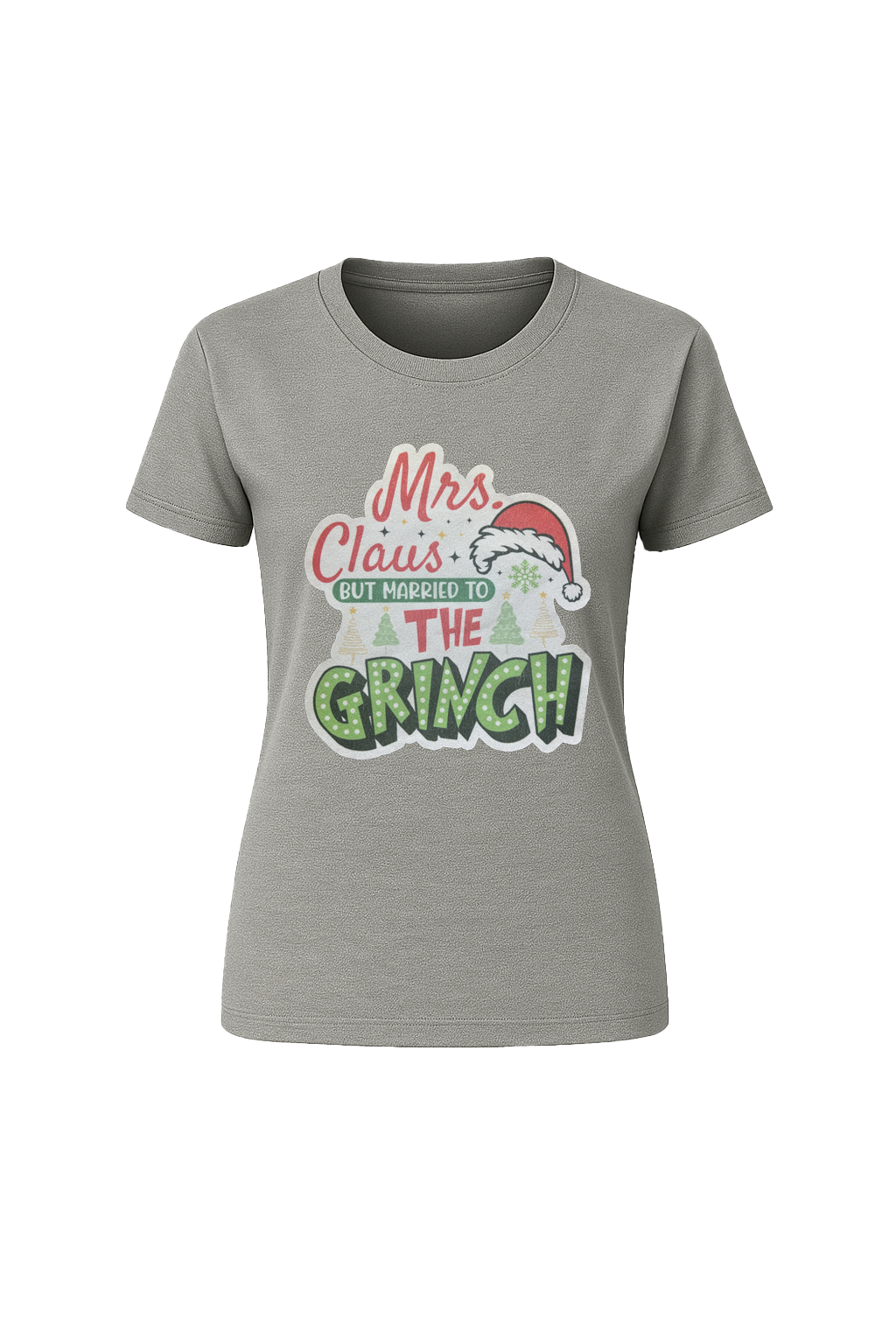 Glitter Married To The Grinch Short Sleeve Tee