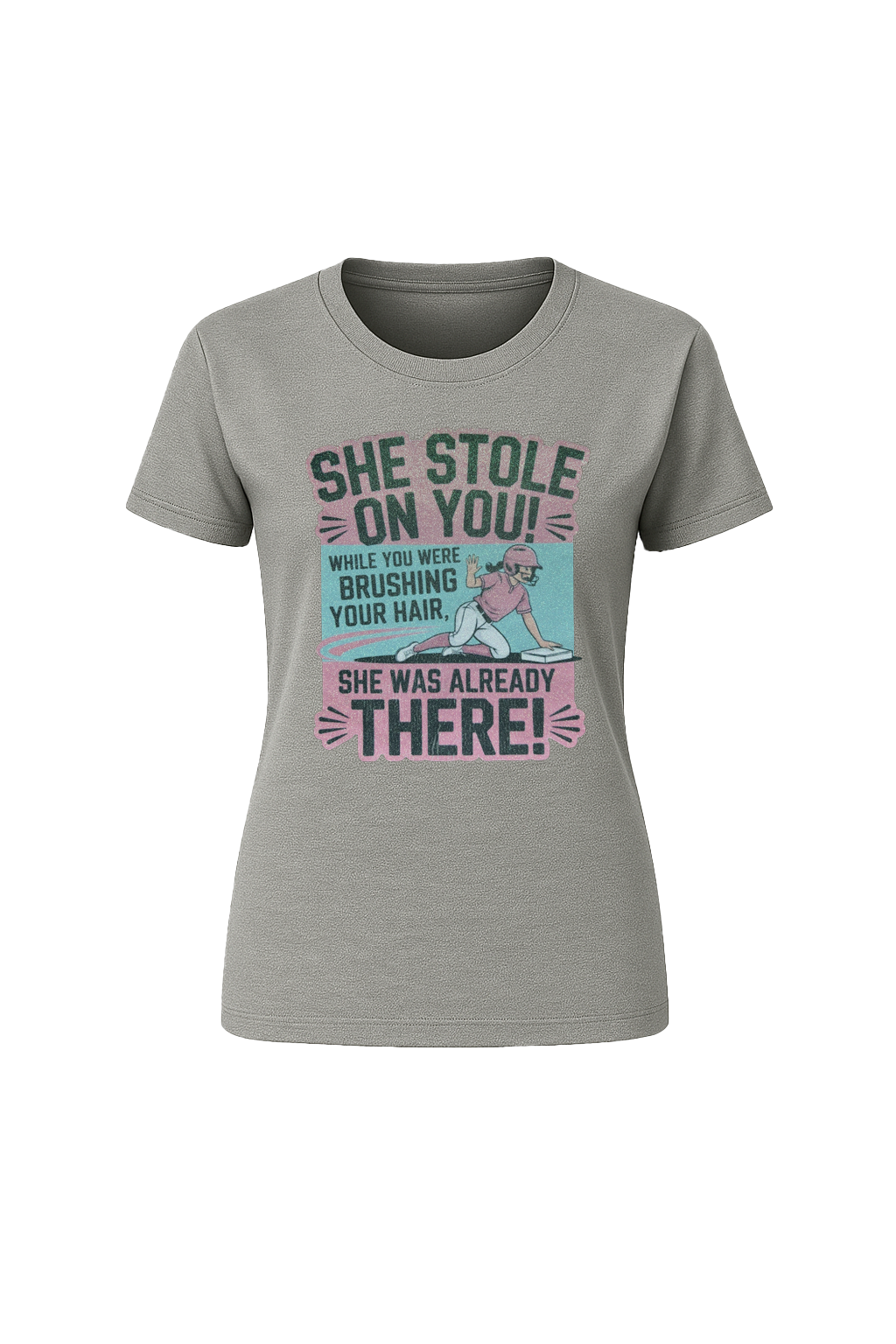 Glitter She Stole On You Short Sleeve Tee