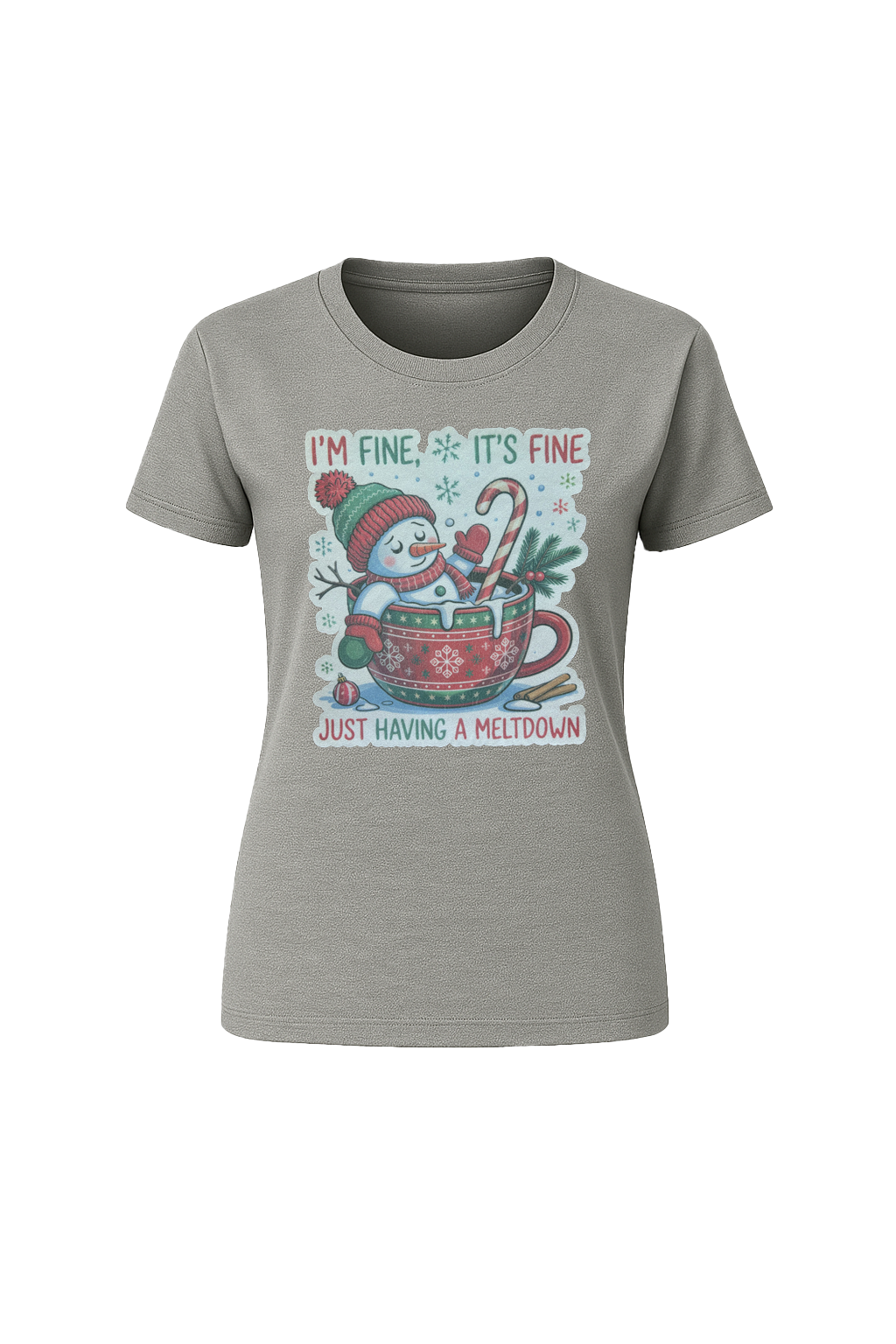 Glitter Having A Meltdown Short Sleeve Tee