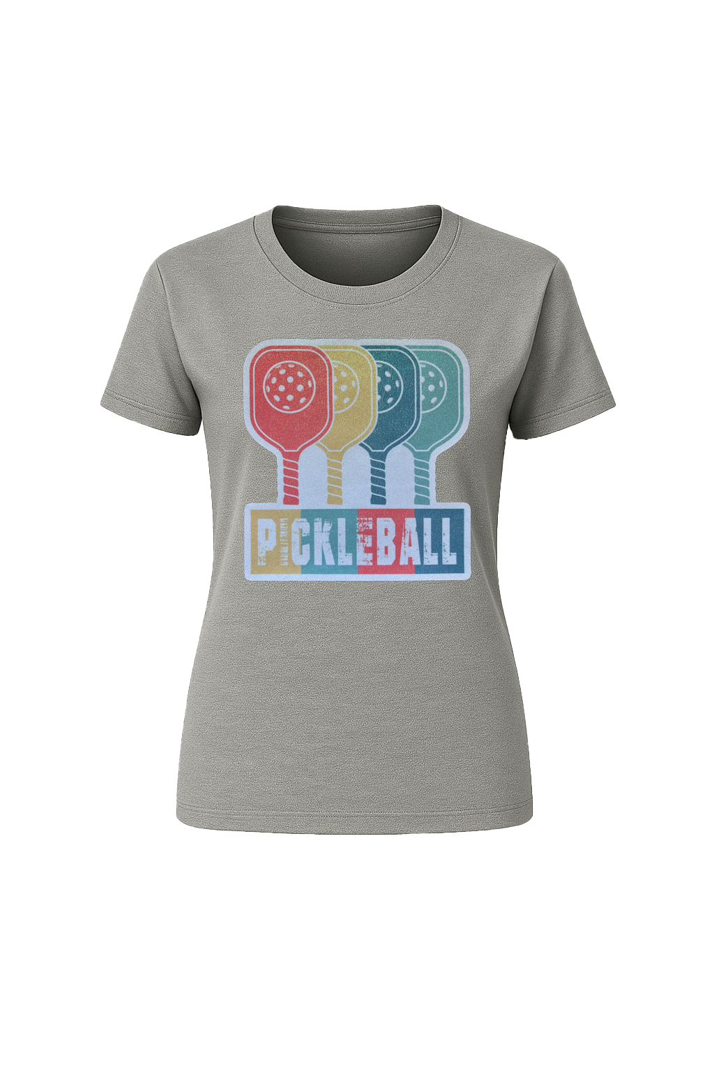 Glitter Pickleball Paddles Short Sleeve Tee