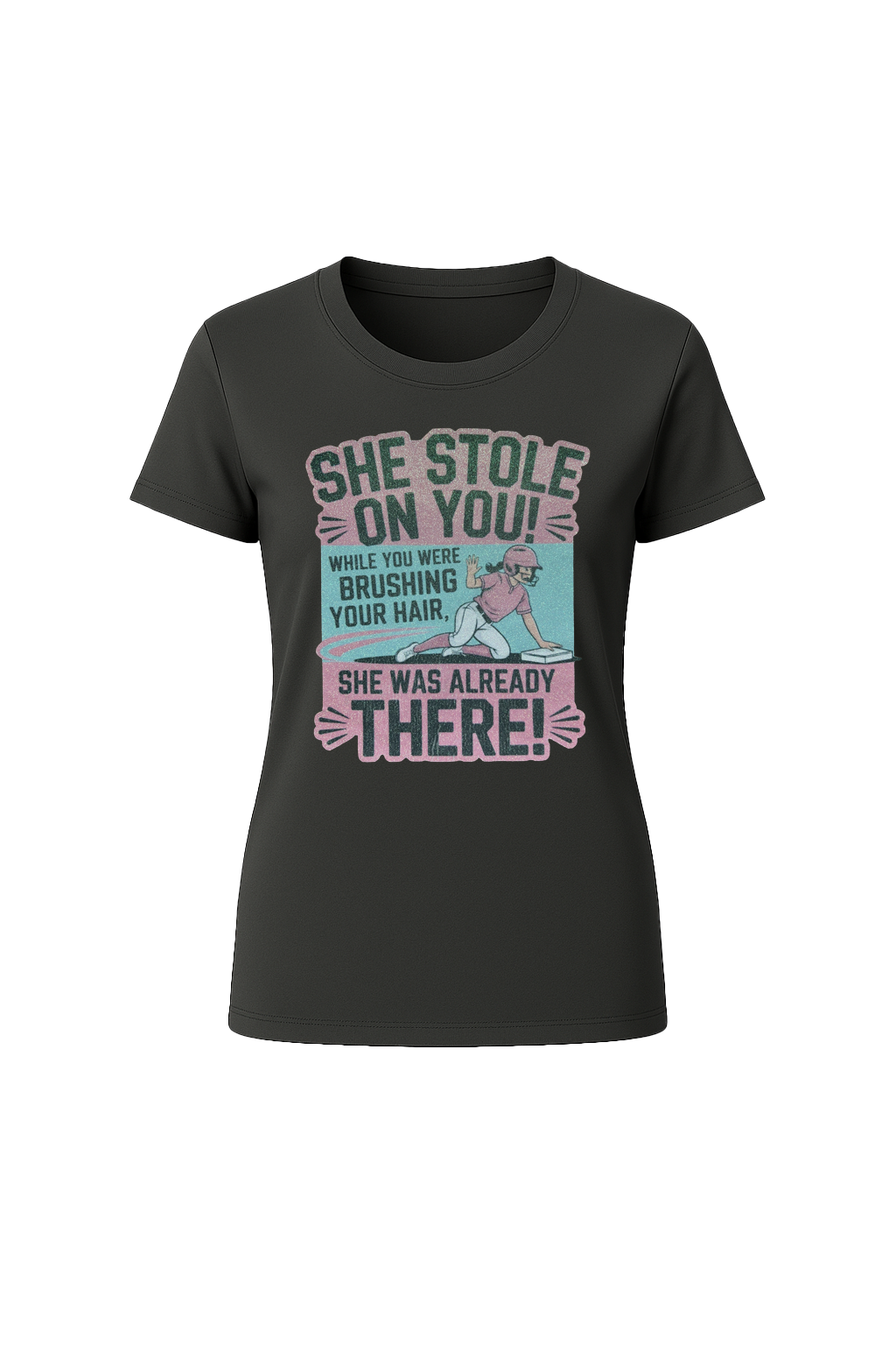 Glitter She Stole On You Short Sleeve Tee