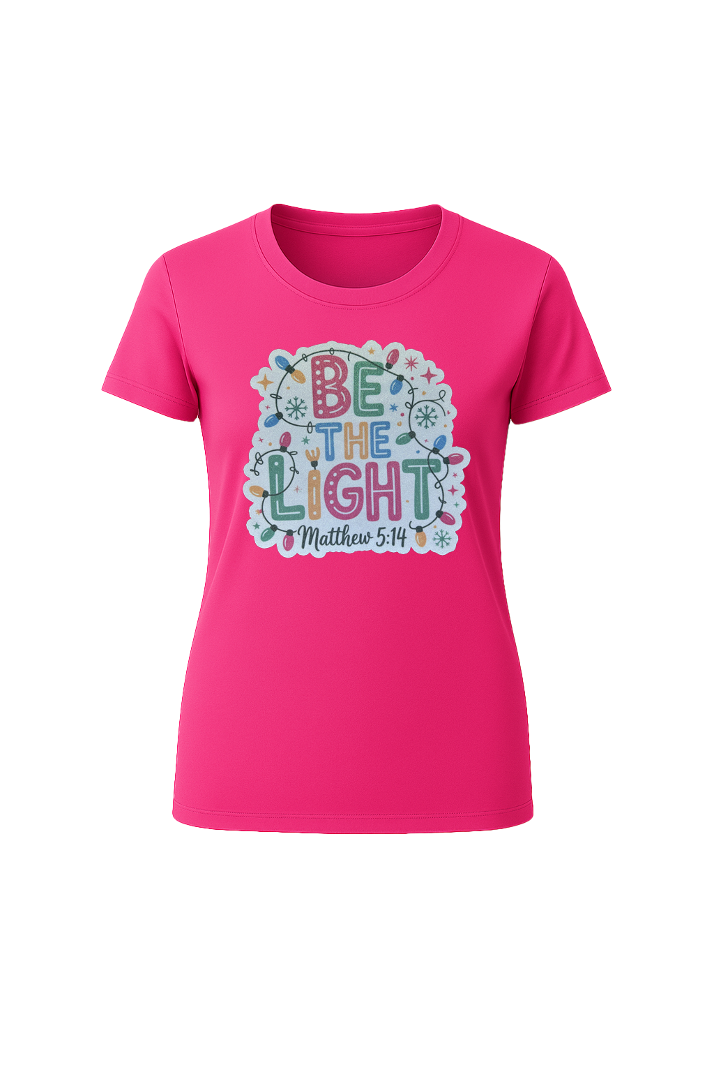 Glitter Be The Light Short Sleeve Tee