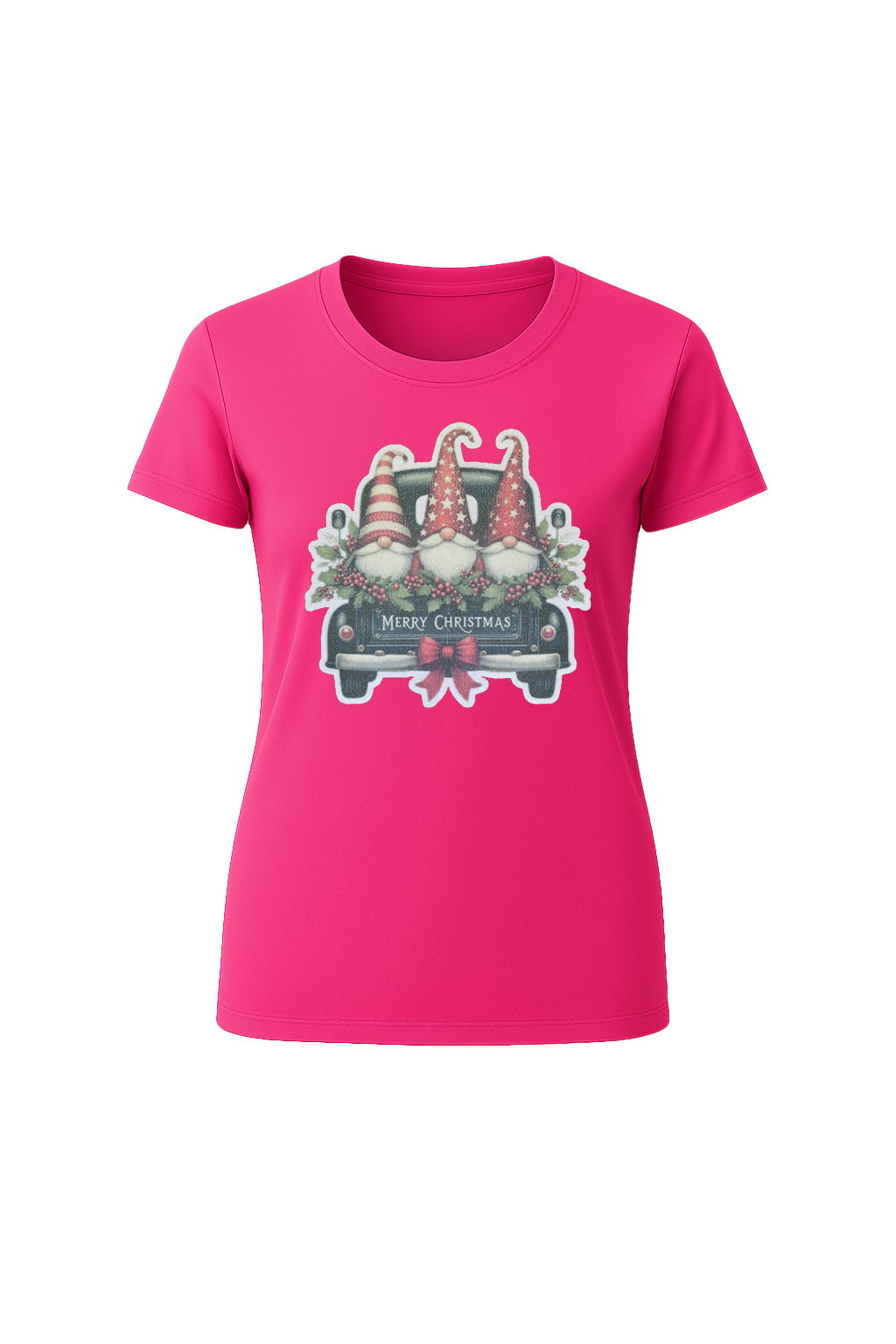 Glitter Gnome For The Holidays Short Sleeve Tee