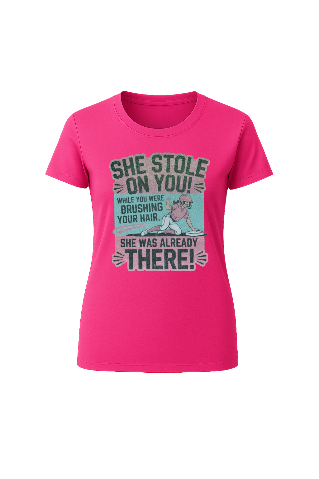 Glitter She Stole On You Short Sleeve Tee