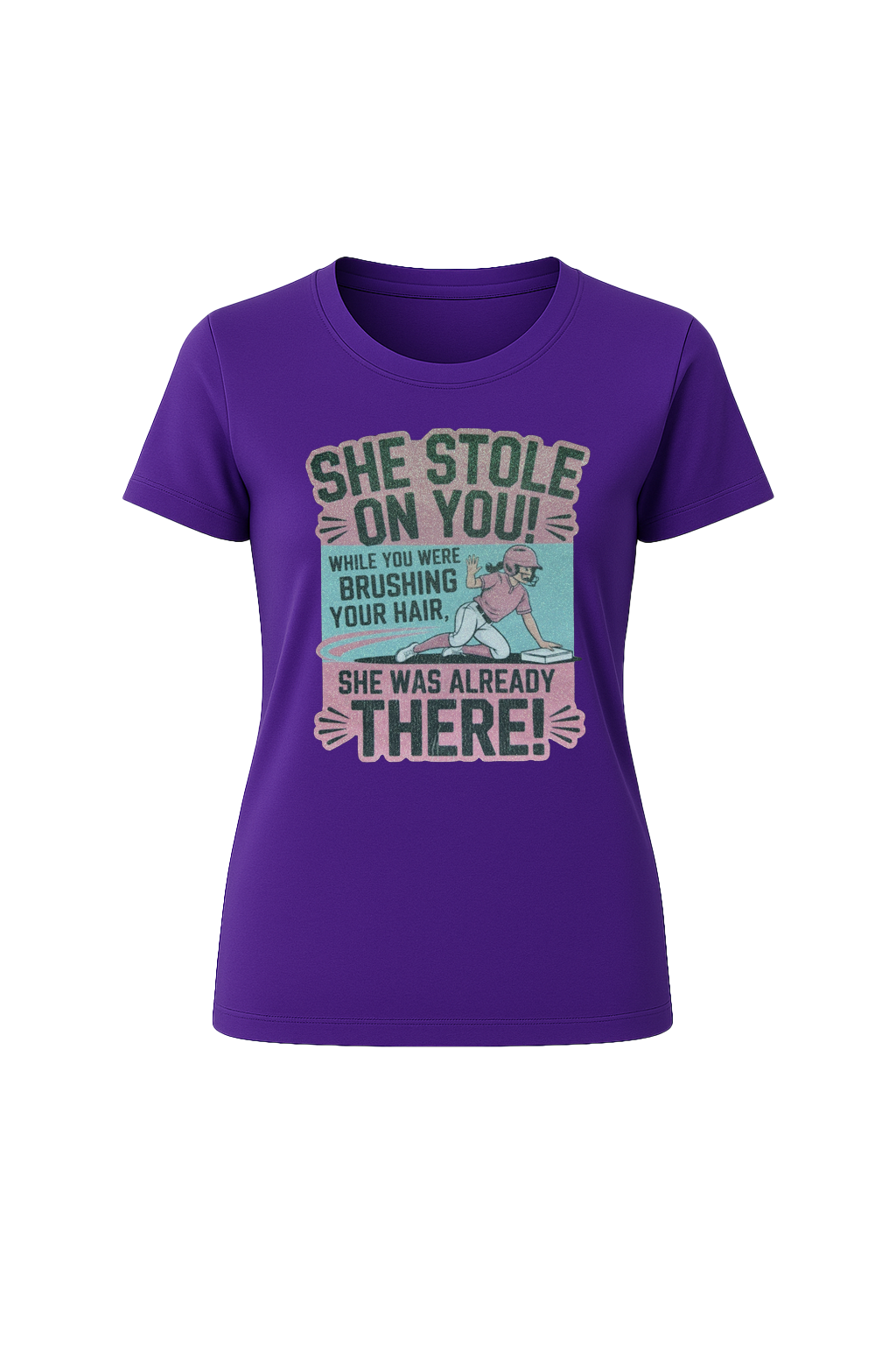 Glitter She Stole On You Short Sleeve Tee