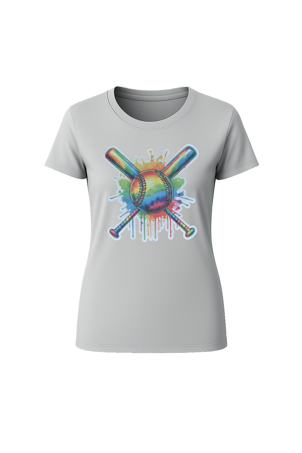 Glitter Splatter Bats Short Sleeve Tee