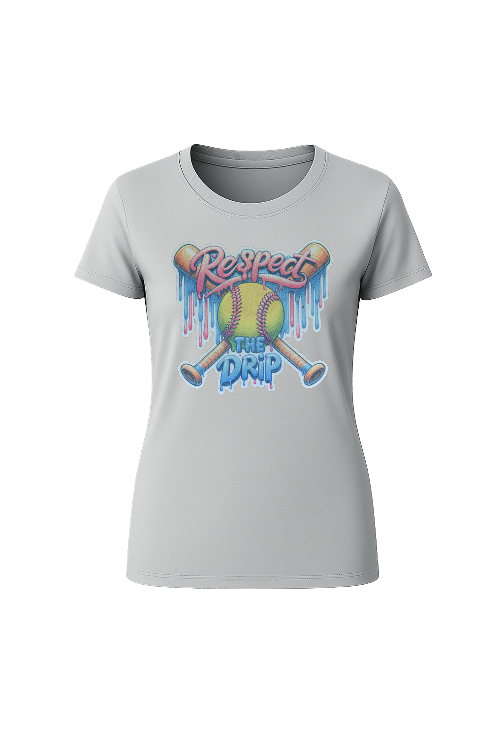Glitter Respect The Drip Short Sleeve Tee