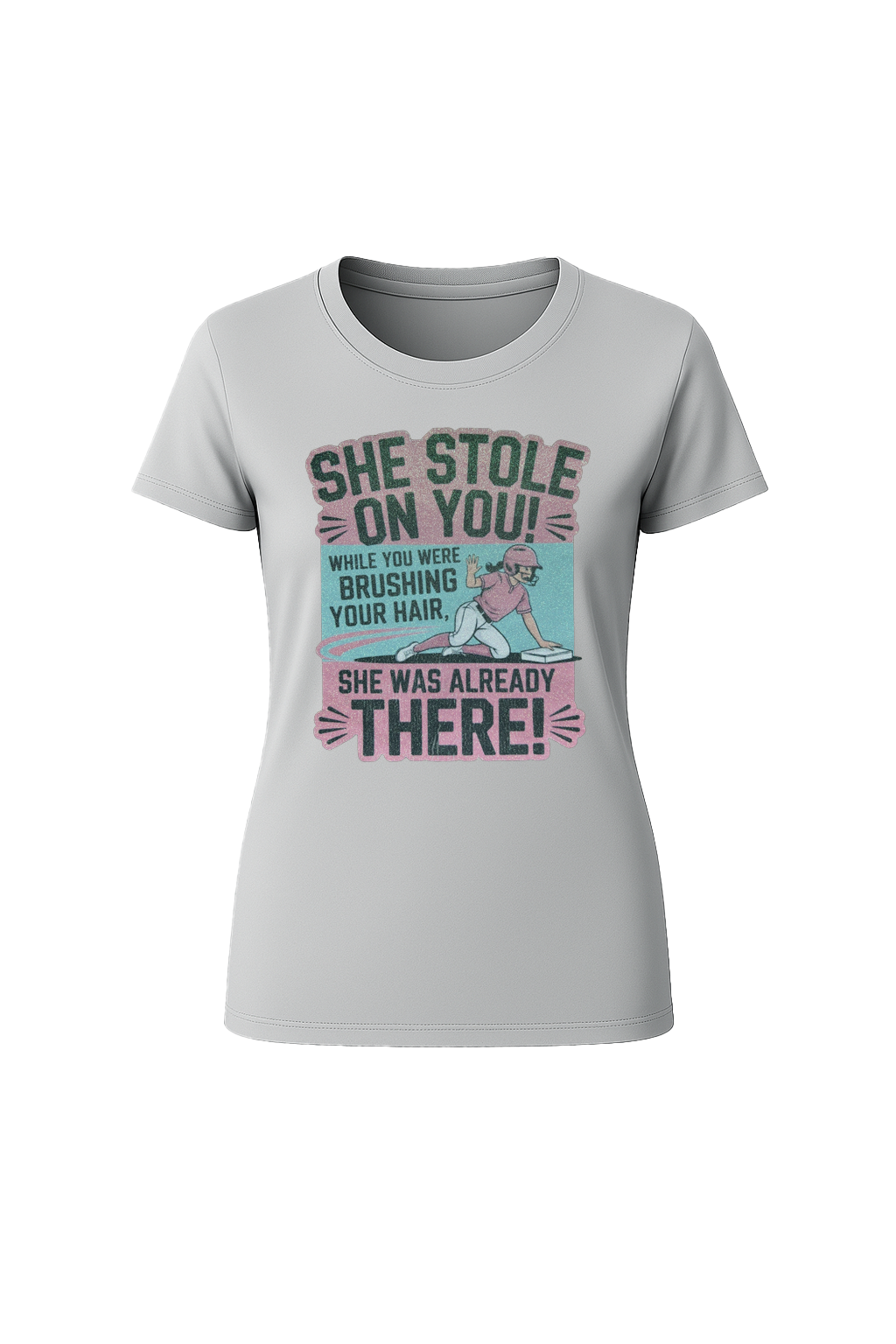 Glitter She Stole On You Short Sleeve Tee