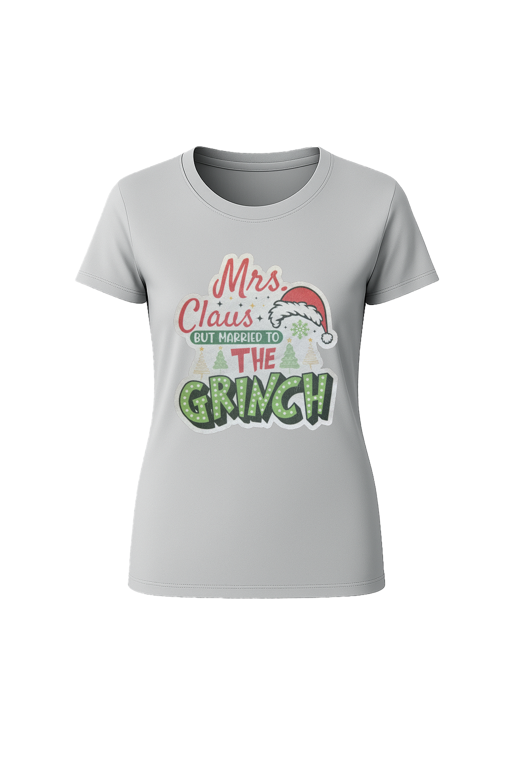 Glitter Married To The Grinch Short Sleeve Tee