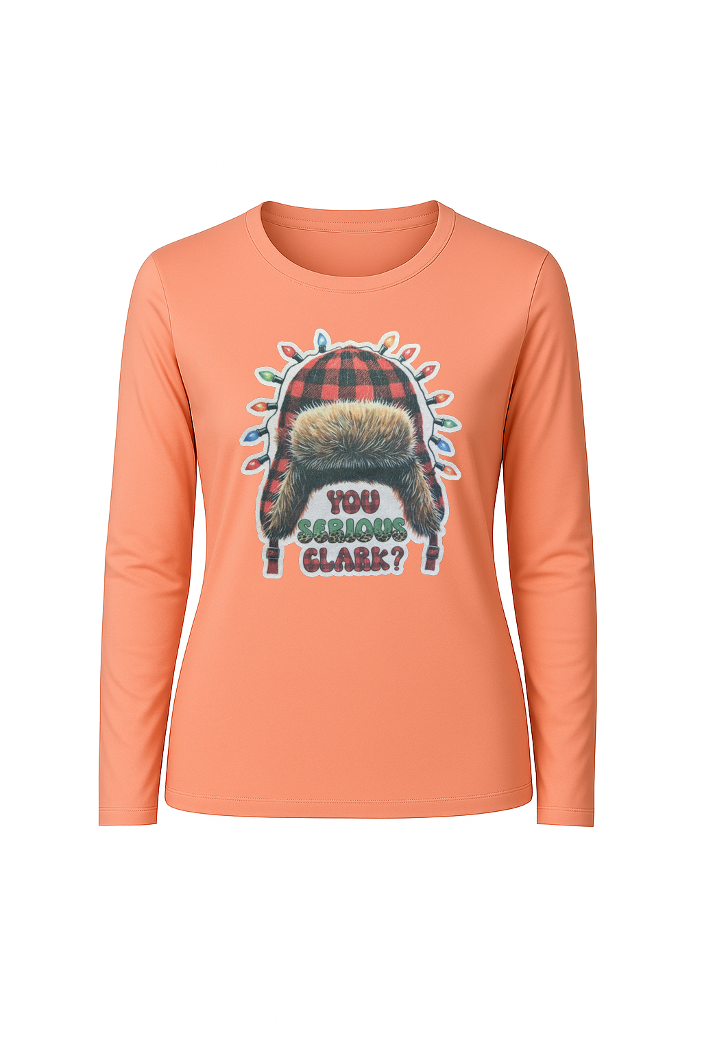 Glitter You Serious Clark? Long Sleeve Tee UPF 50