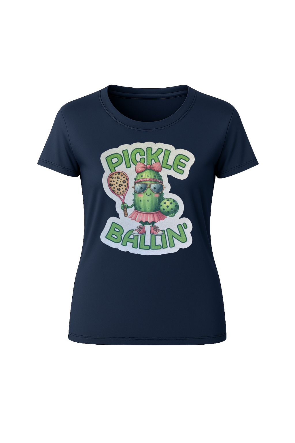 Glitter Pickle Ballin Short Sleeve Tee