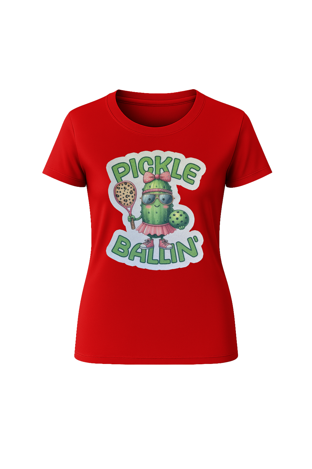 Glitter Pickle Ballin Short Sleeve Tee