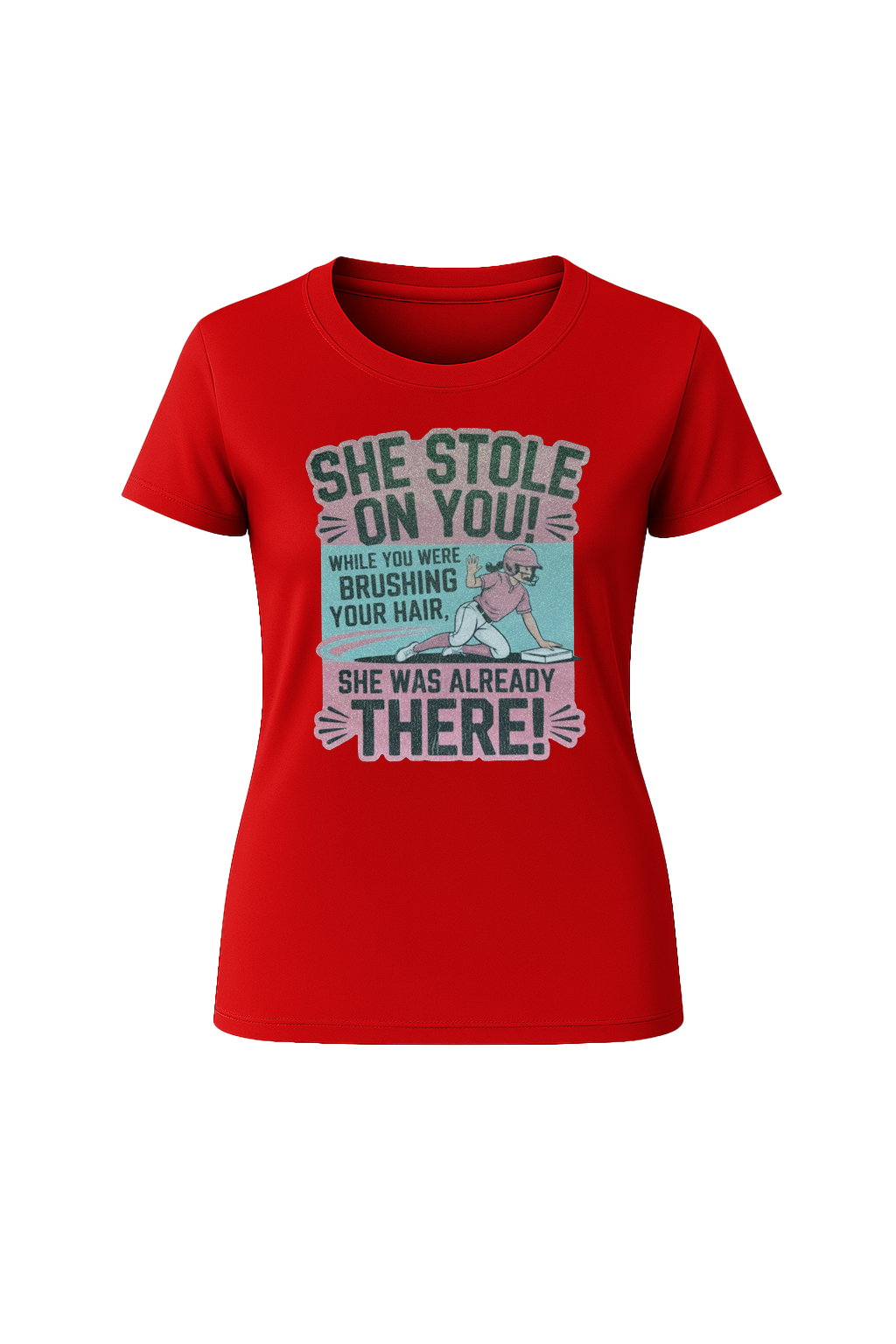 Glitter She Stole On You Short Sleeve Tee