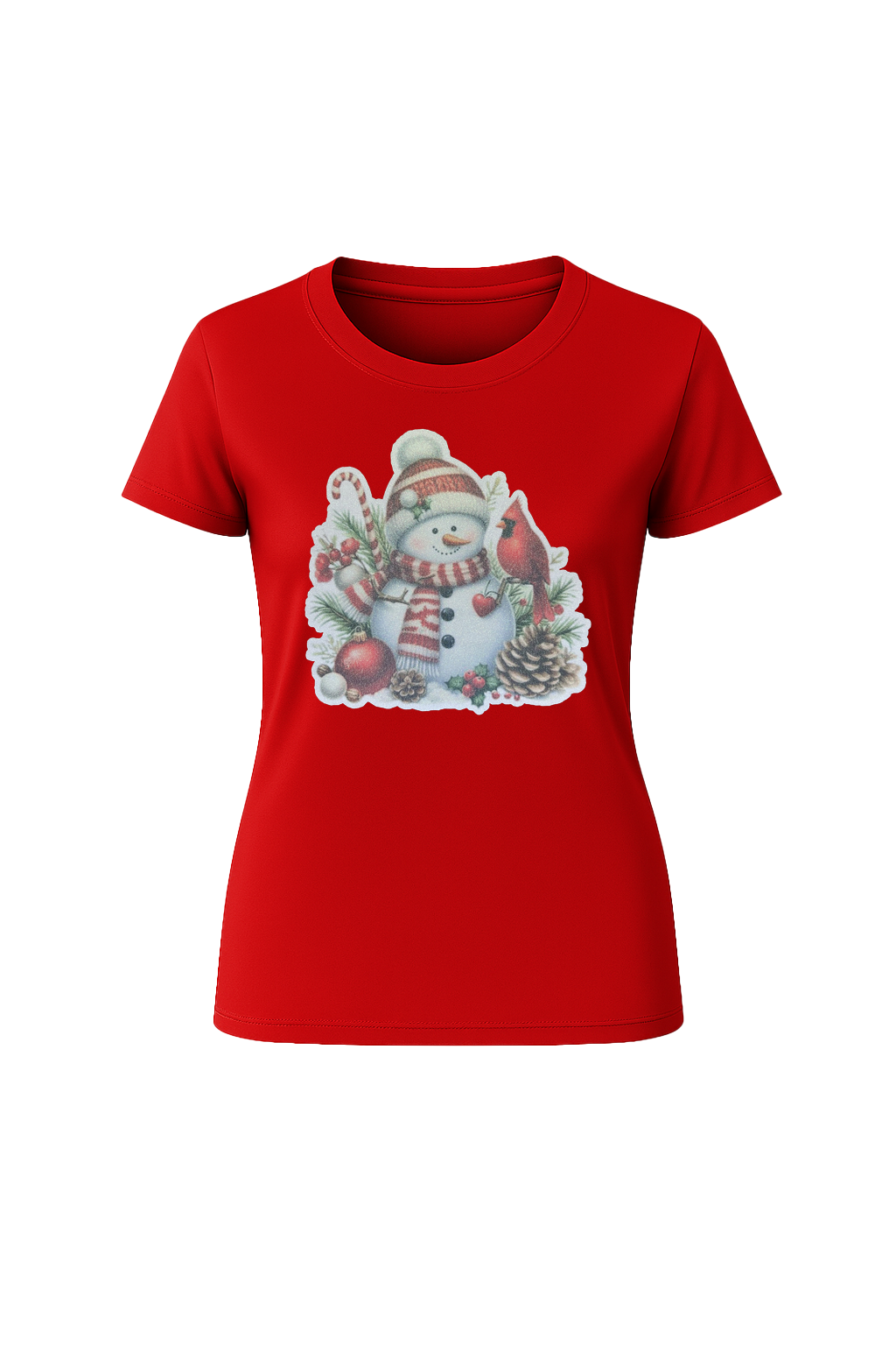Glitter Cardinal's Gift Short Sleeve Tee