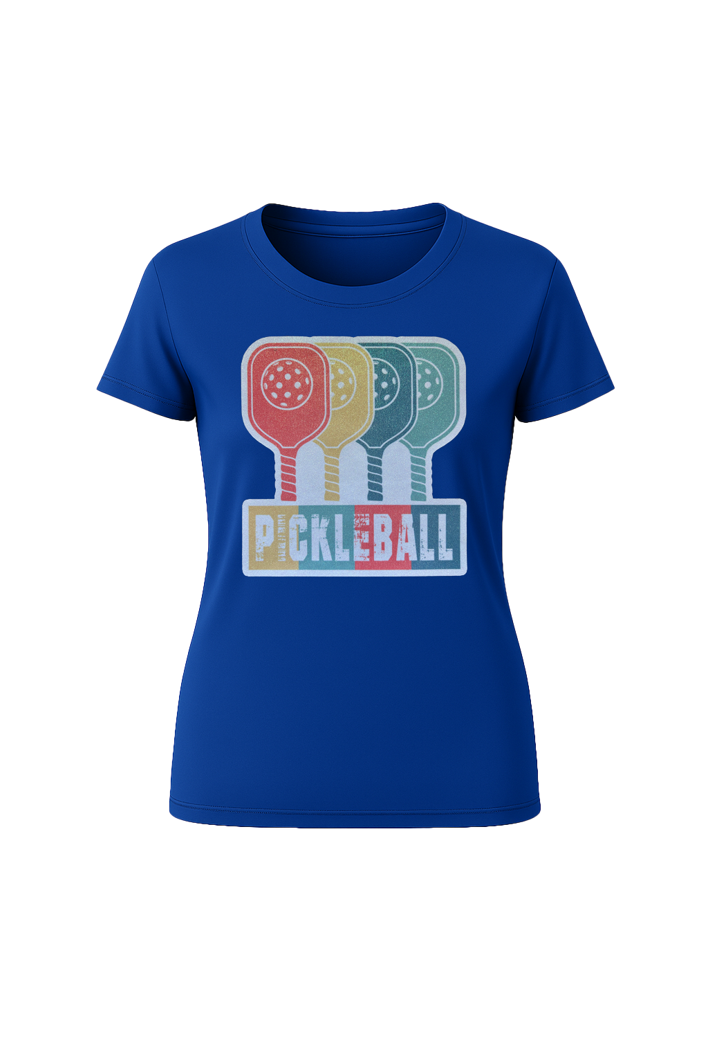 Glitter Pickleball Paddles Short Sleeve Tee