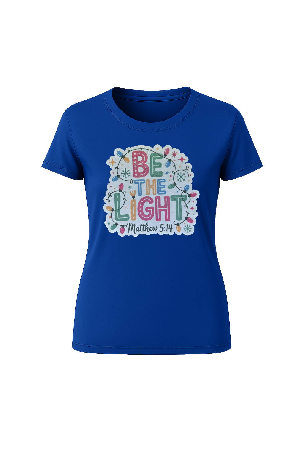 Glitter Be The Light Short Sleeve Tee