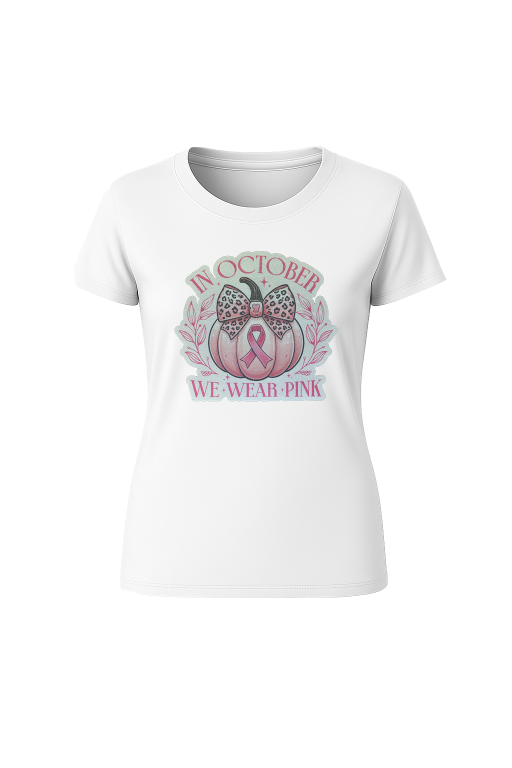 Glitter We Wear Pink Short Sleeve Tee