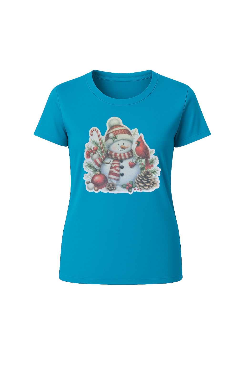 Glitter Cardinal's Gift Short Sleeve Tee