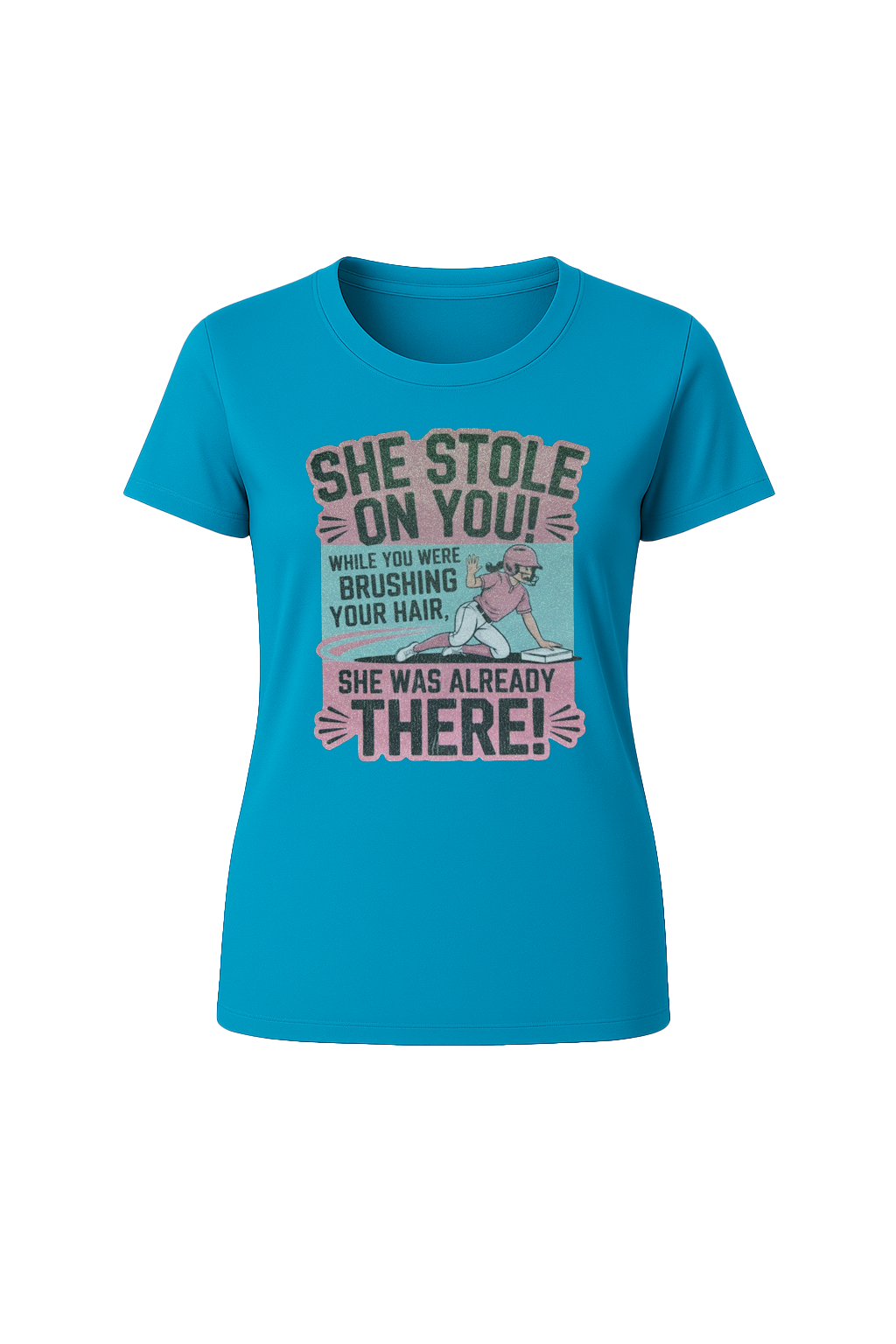 Glitter She Stole On You Short Sleeve Tee