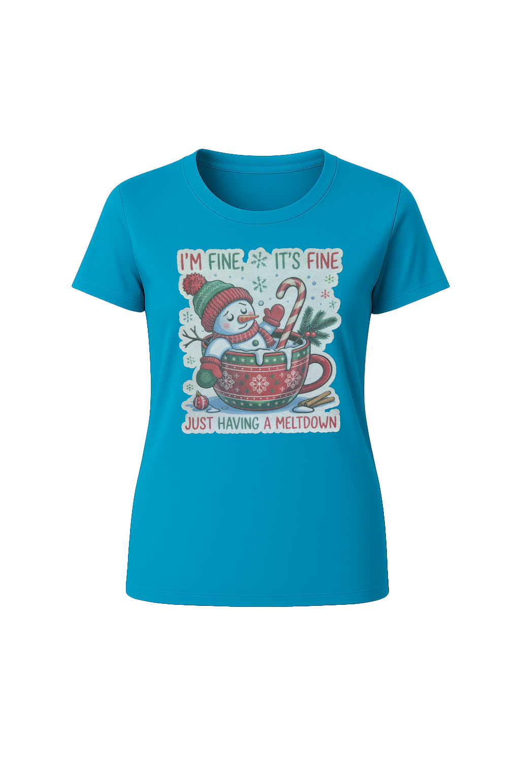 Glitter Having A Meltdown Short Sleeve Tee