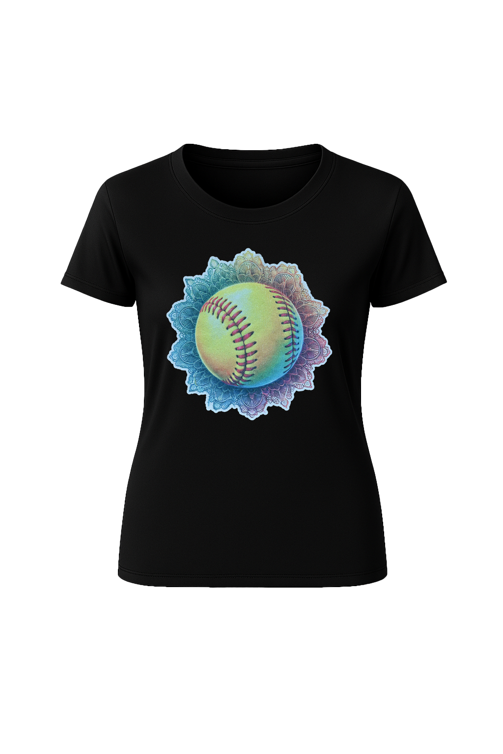 Glitter Tie-Dye Triple Short Sleeve Tee