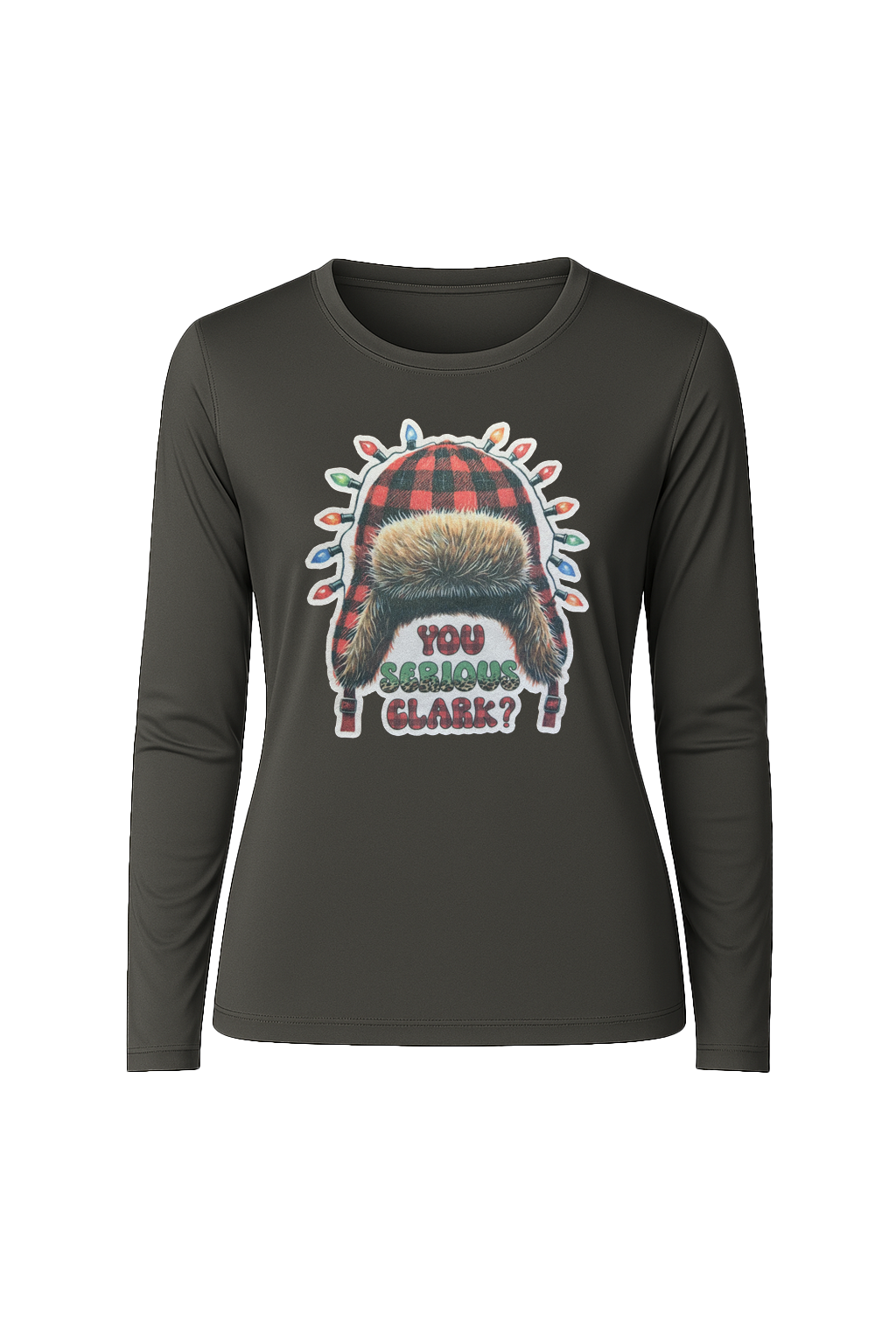 Glitter You Serious Clark? Long Sleeve Tee UPF 50