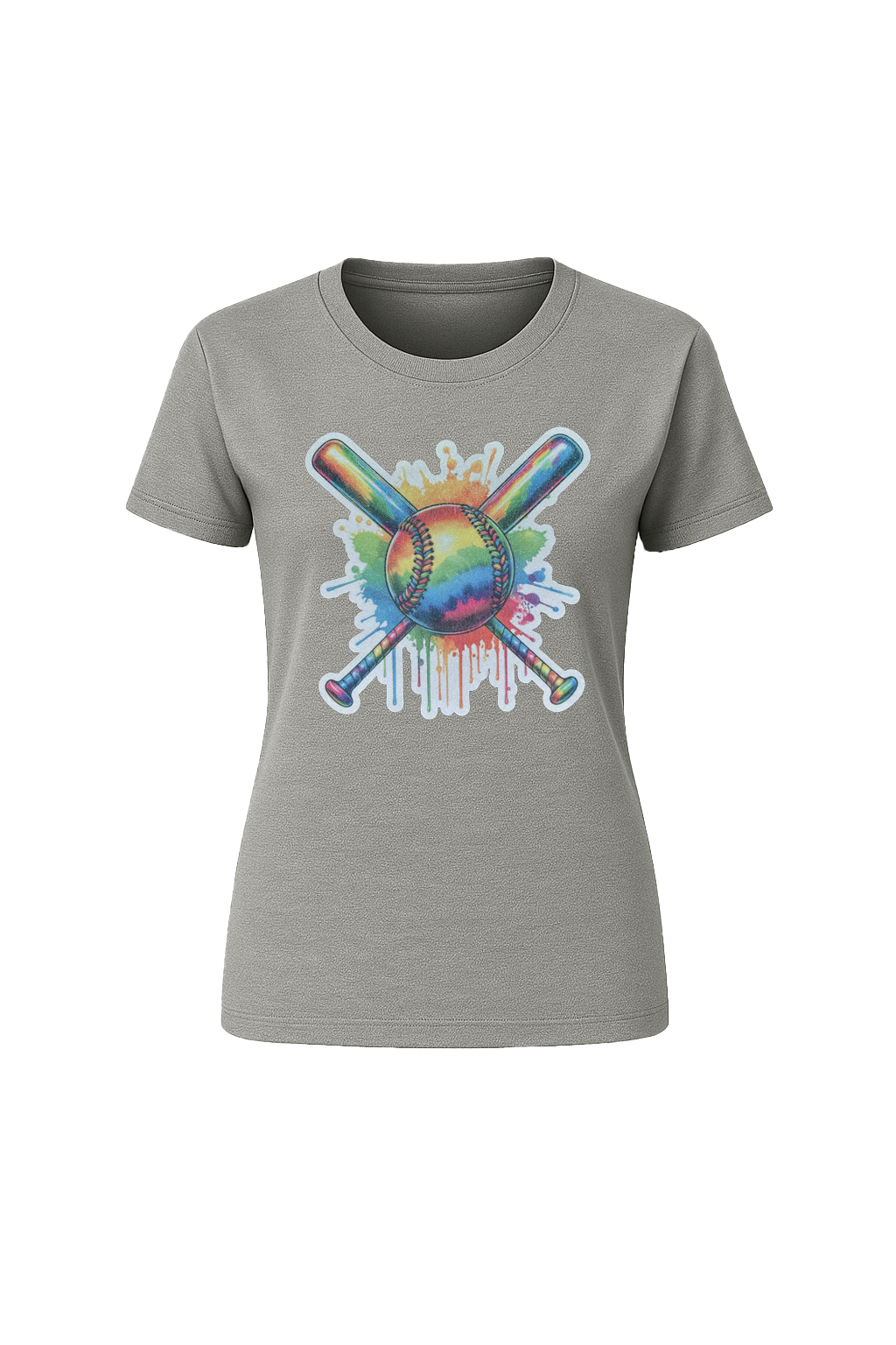 Glitter Splatter Bats Short Sleeve Tee