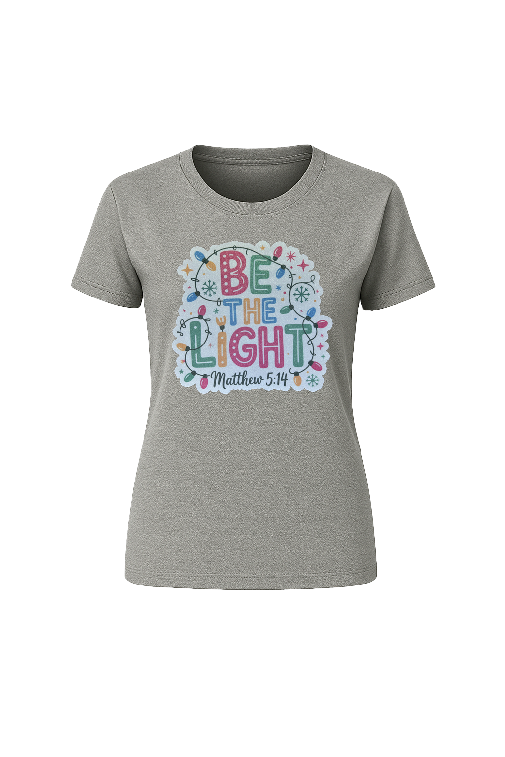 Glitter Be The Light Short Sleeve Tee
