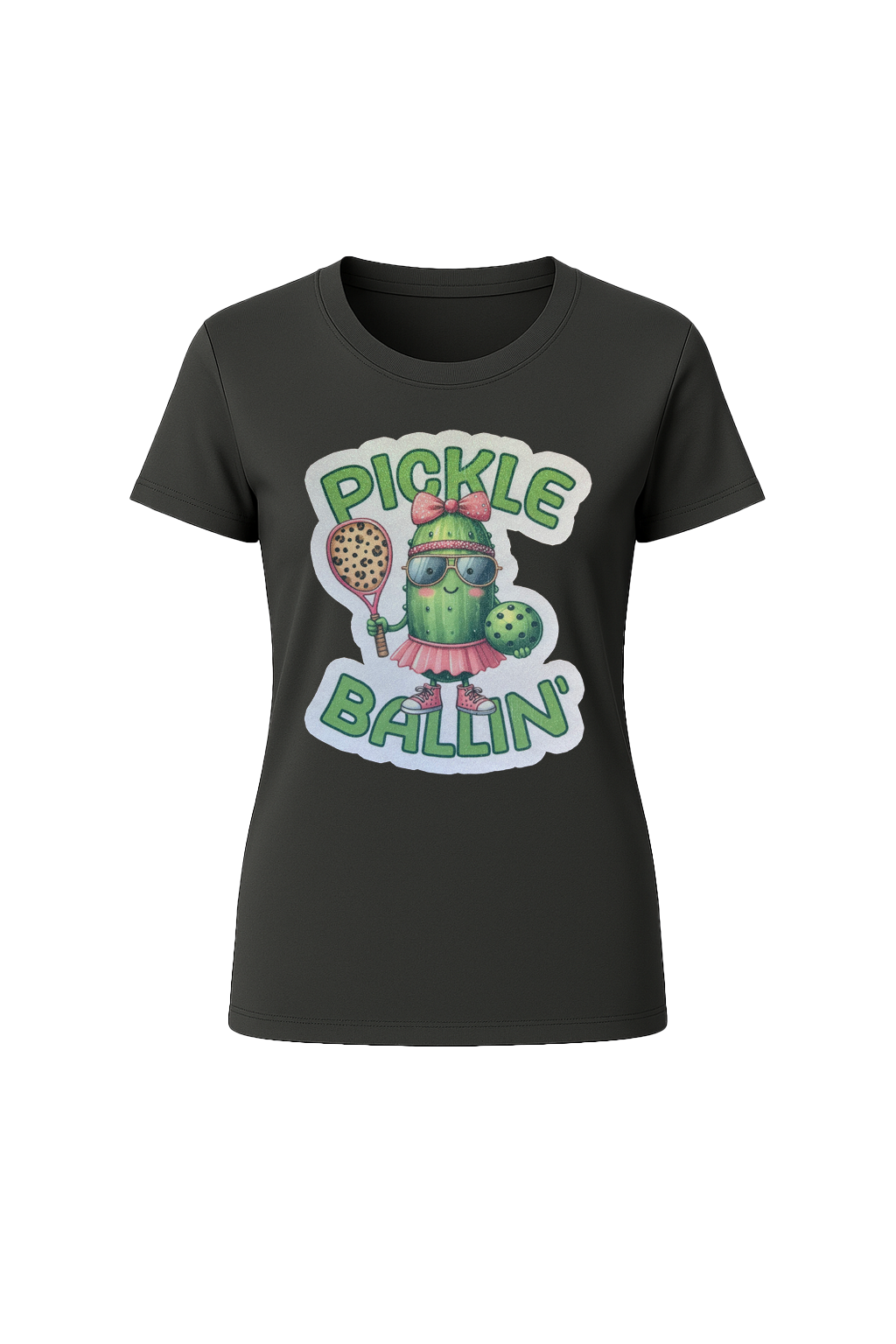 Glitter Pickle Ballin Short Sleeve Tee