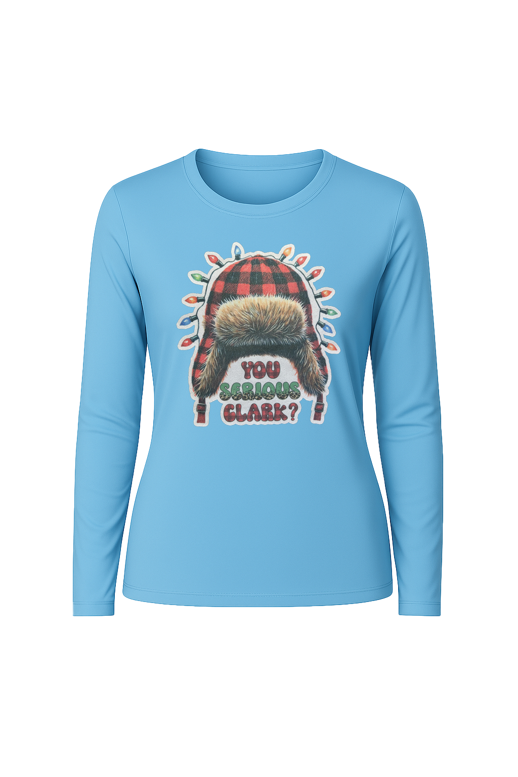 Glitter You Serious Clark? Long Sleeve Tee UPF 50