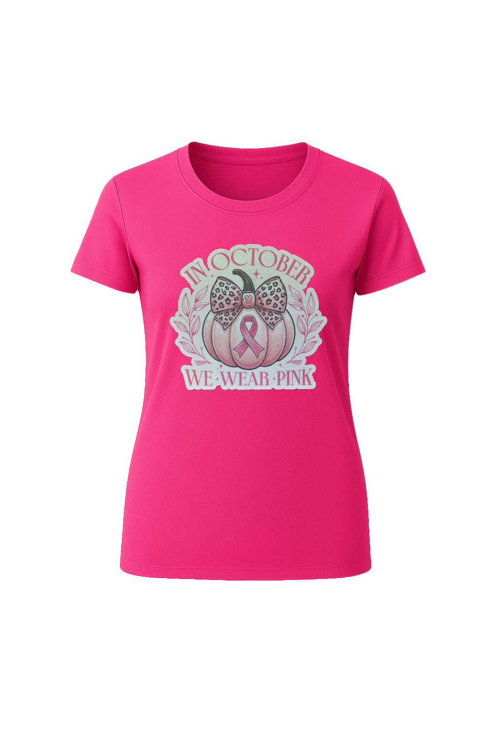 Glitter We Wear Pink Short Sleeve Tee