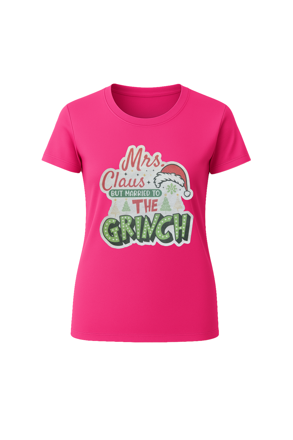 Glitter Married To The Grinch Short Sleeve Tee