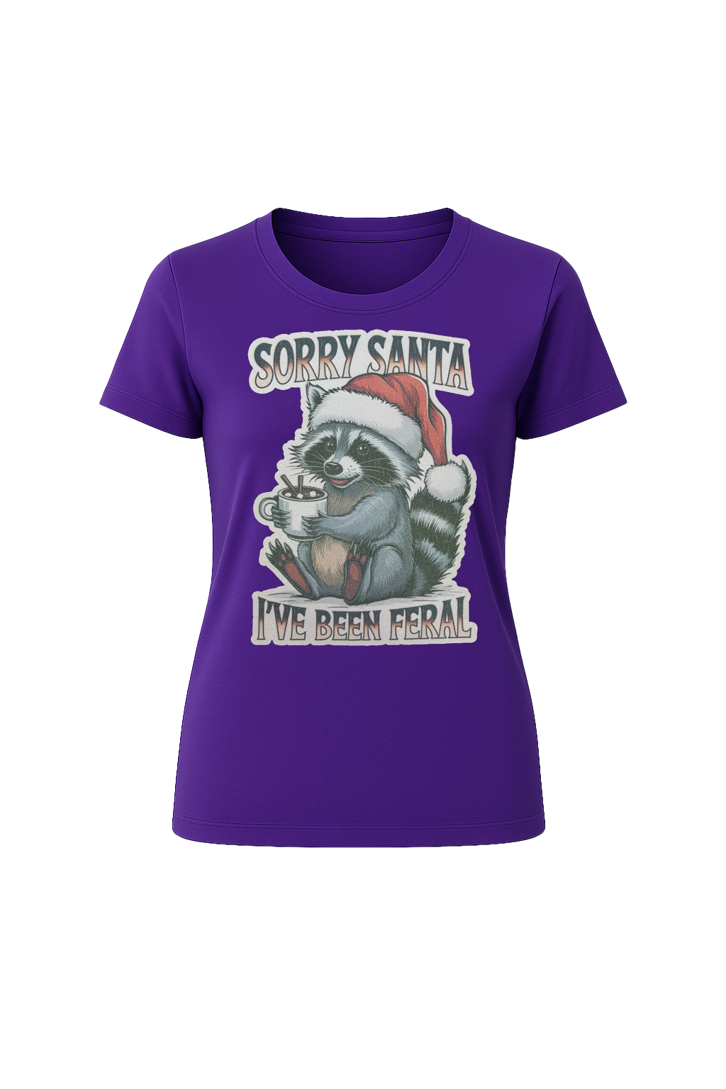 Glitter I've Been Feral Short Sleeve Tee