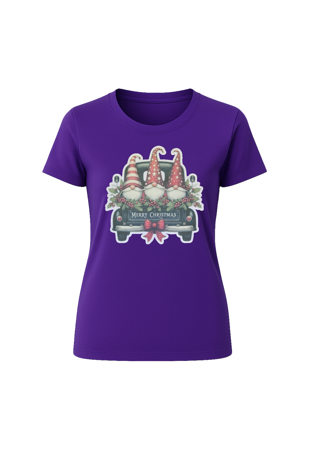 Glitter Gnome For The Holidays Short Sleeve Tee