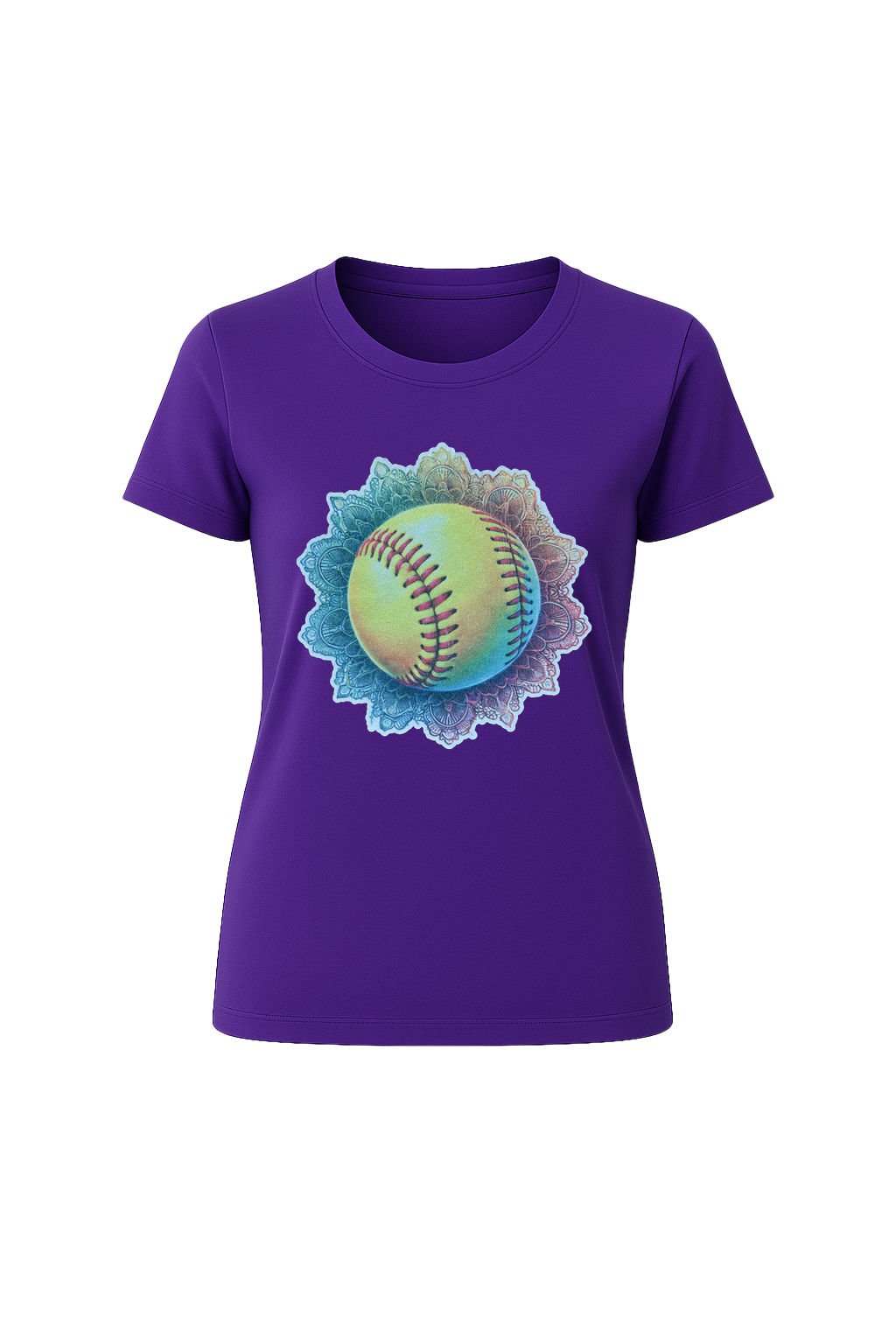 Glitter Tie-Dye Triple Short Sleeve Tee