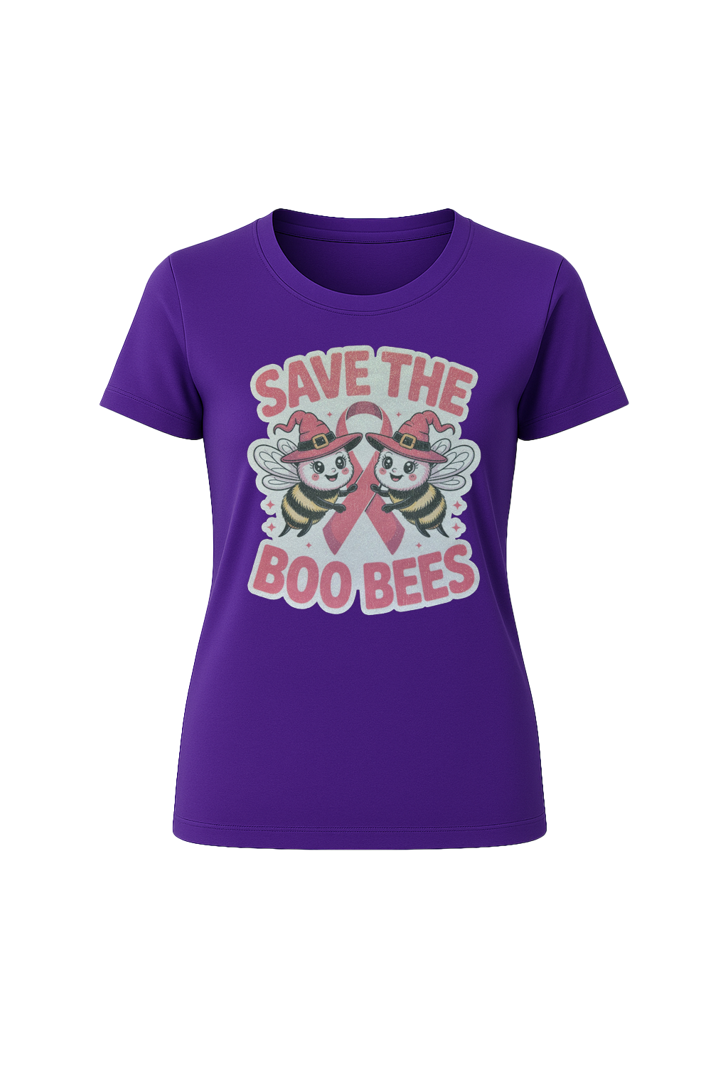 Glitter Save The Boo Bees Short Sleeve Tee