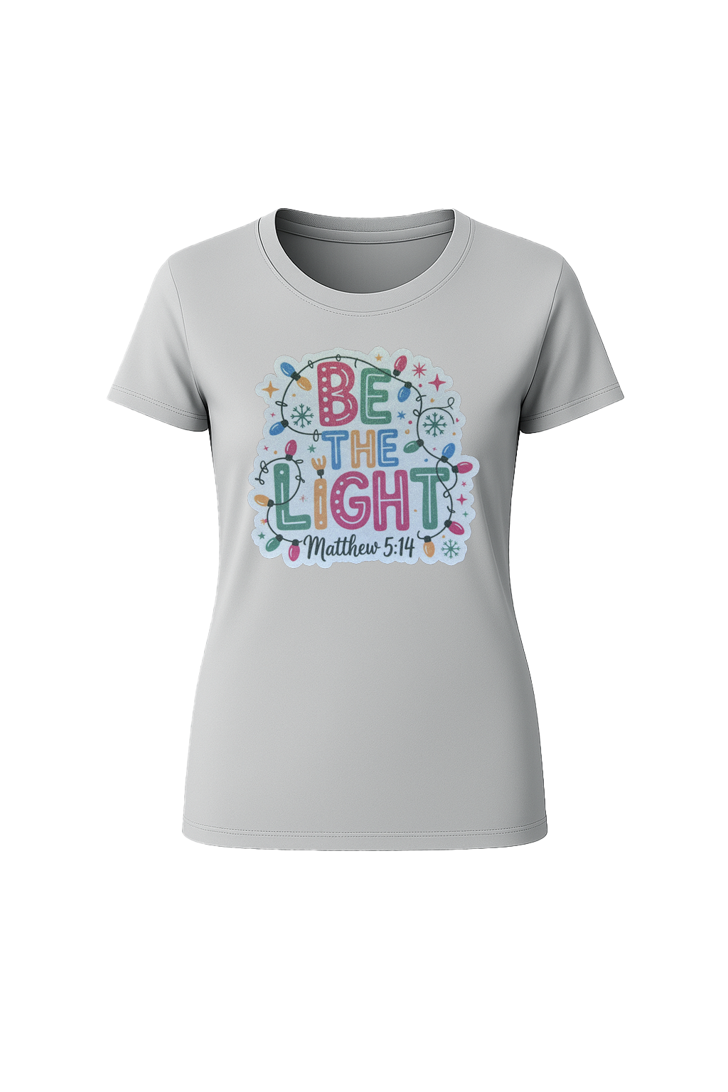 Glitter Be The Light Short Sleeve Tee