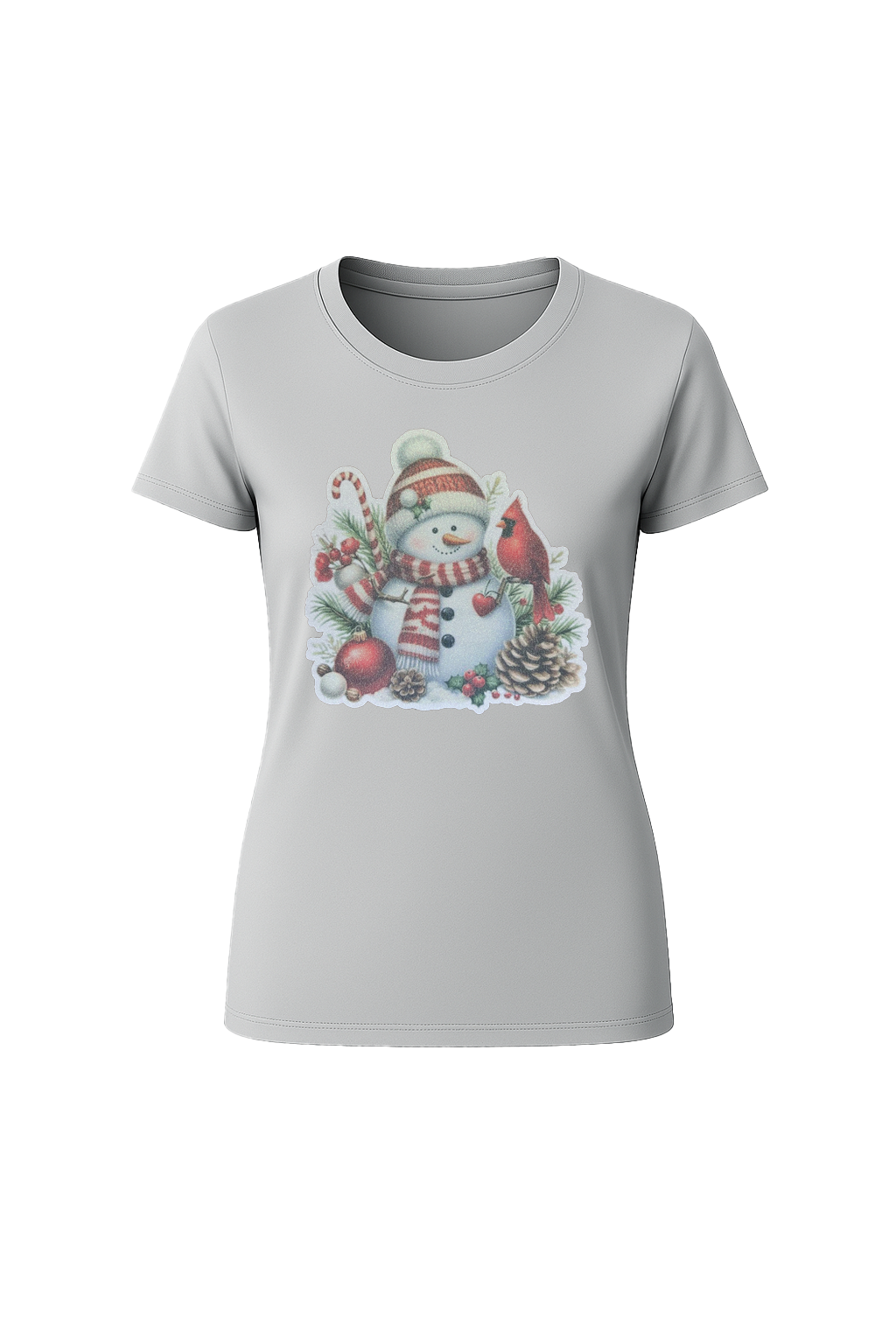 Glitter Cardinal's Gift Short Sleeve Tee