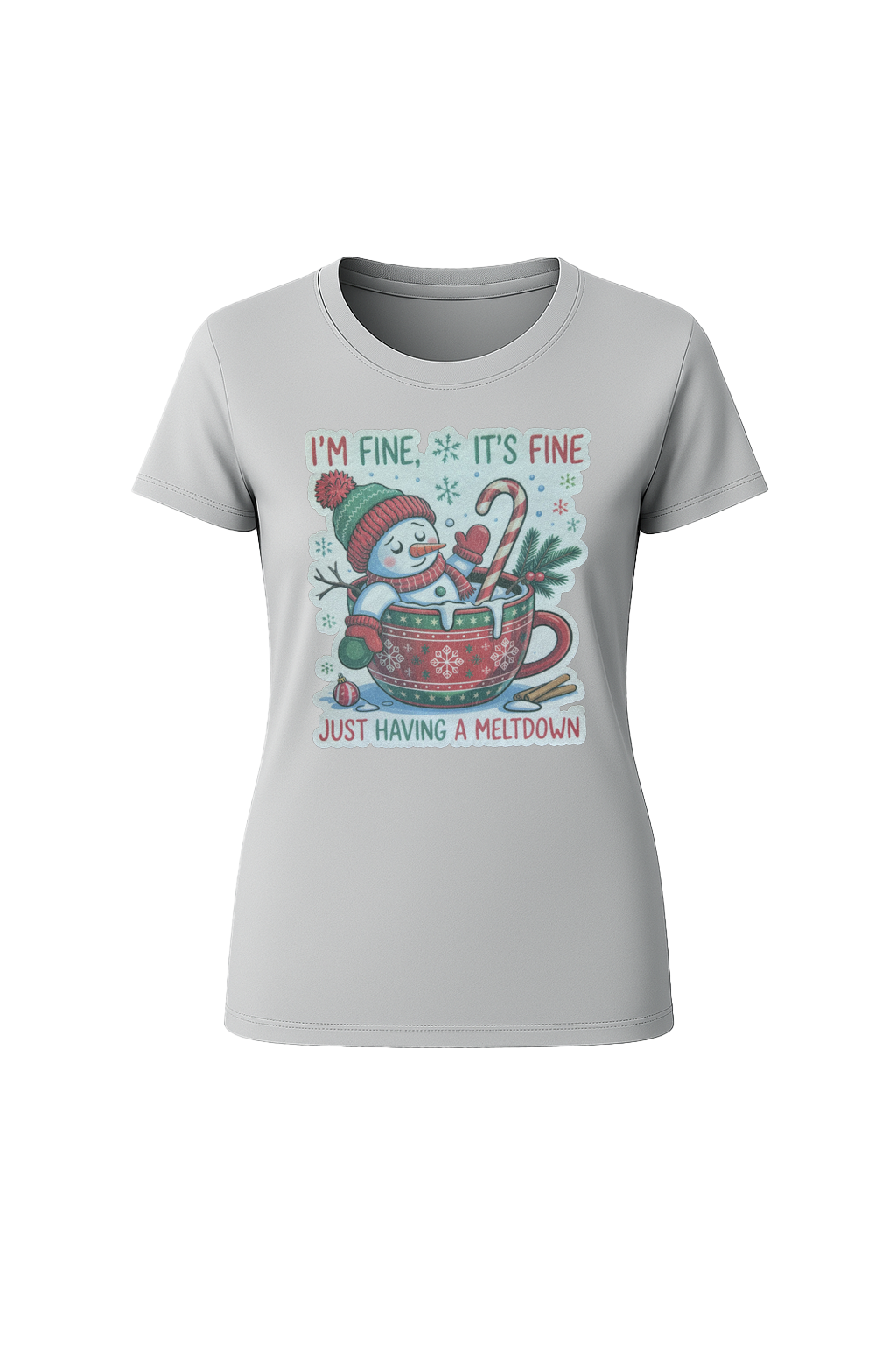 Glitter Having A Meltdown Short Sleeve Tee