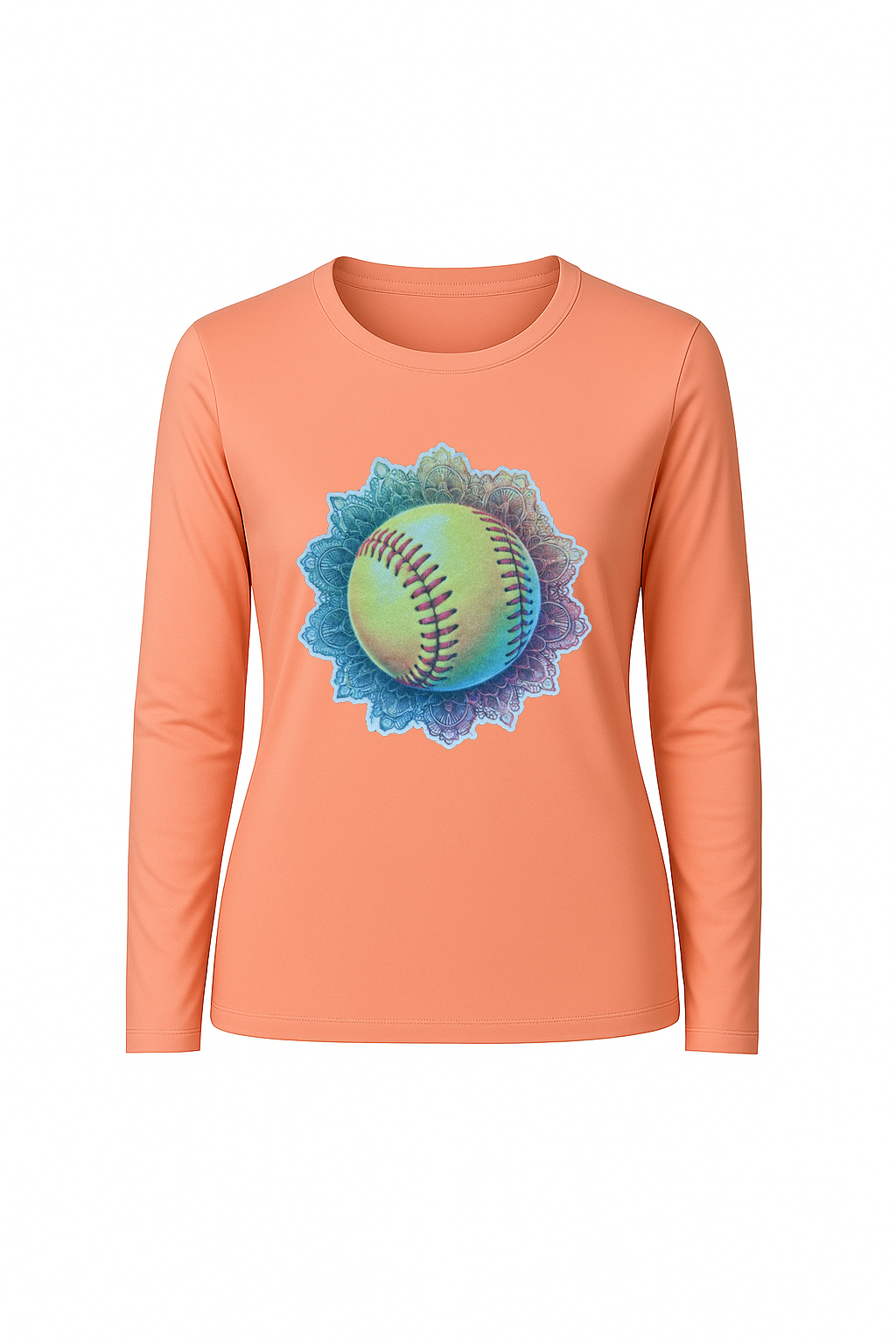 Glitter Tie-Dye Triple Long Sleeve Tee UPF 50