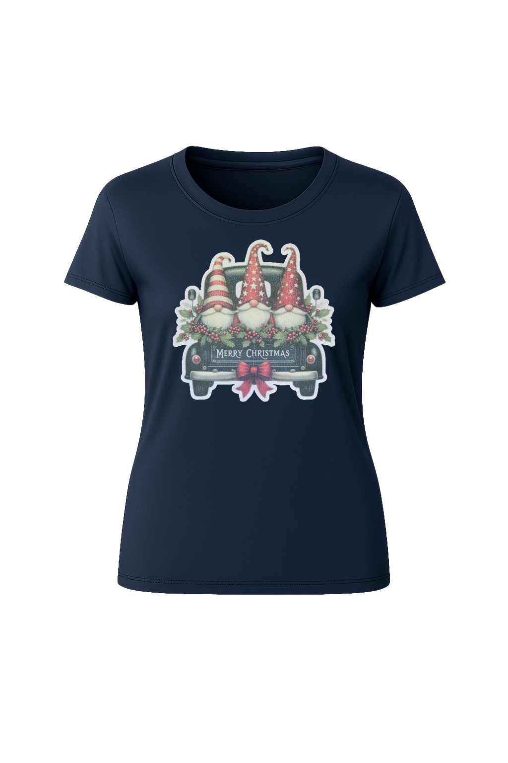 Glitter Gnome For The Holidays Short Sleeve Tee