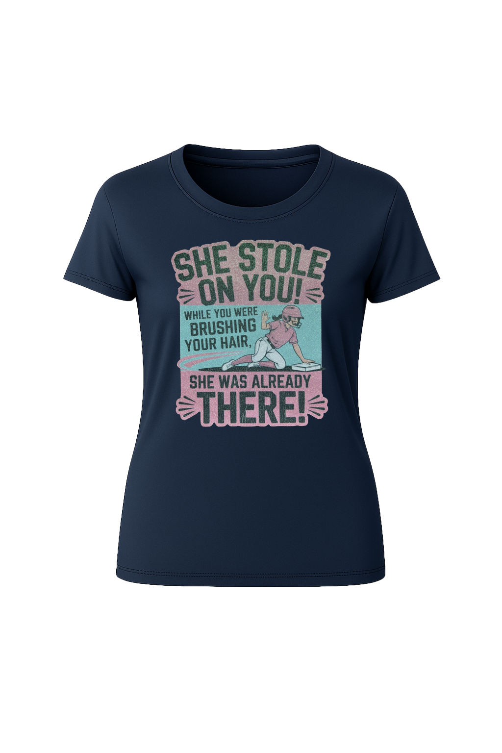 Glitter She Stole On You Short Sleeve Tee