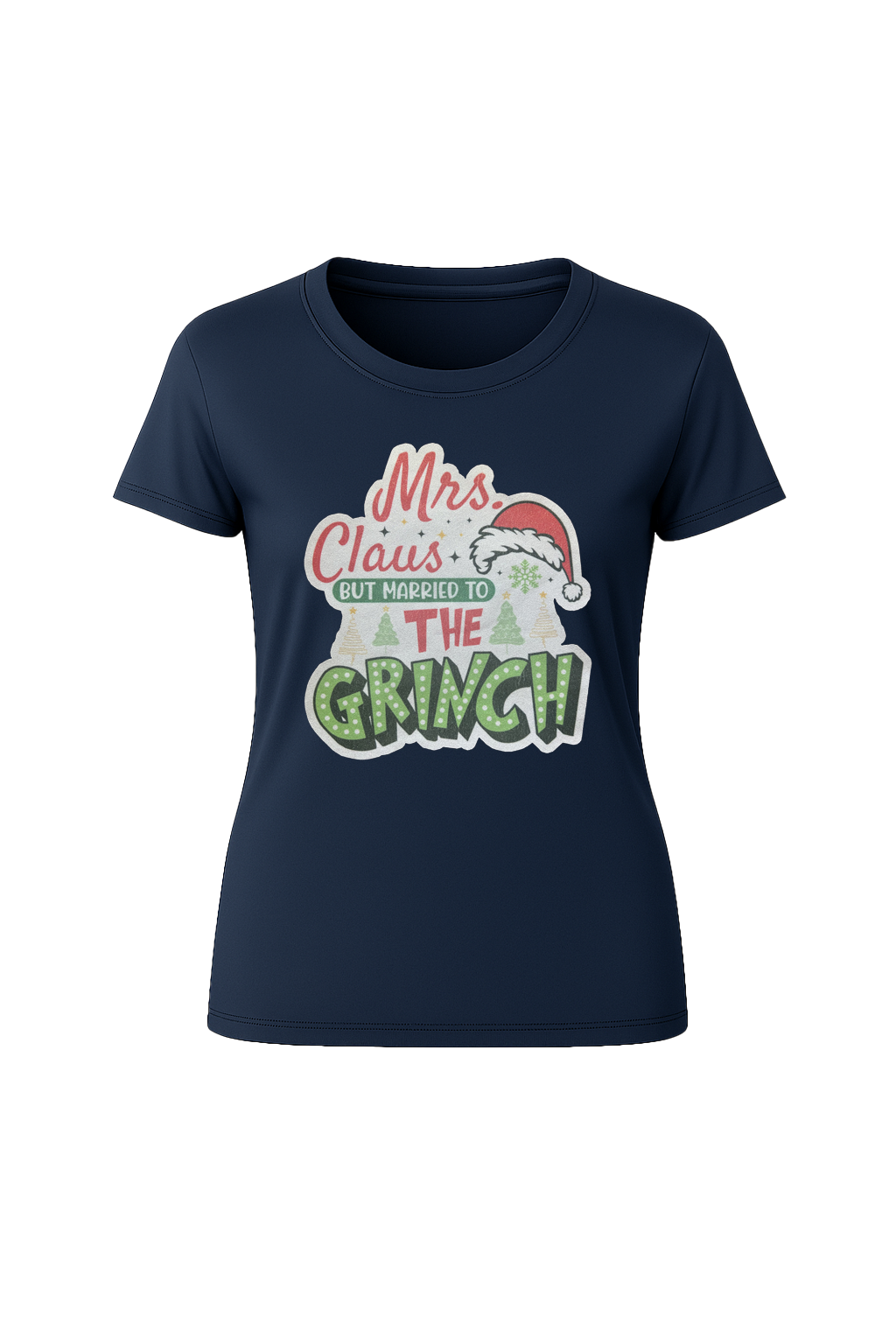 Glitter Married To The Grinch Short Sleeve Tee