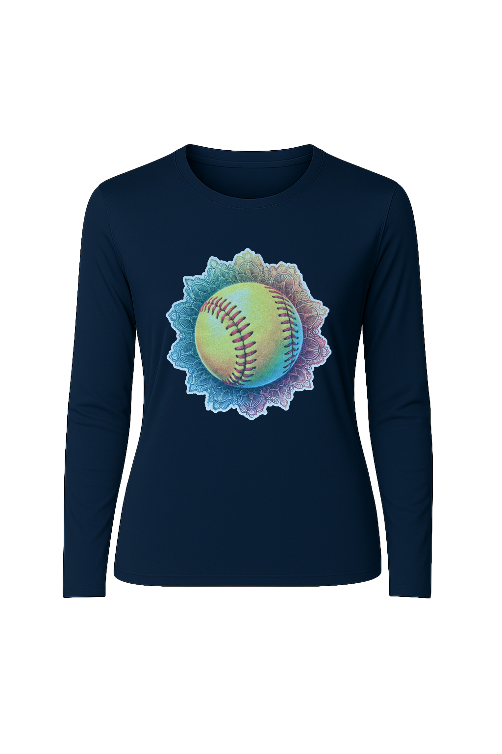 Glitter Tie-Dye Triple Long Sleeve Tee UPF 50