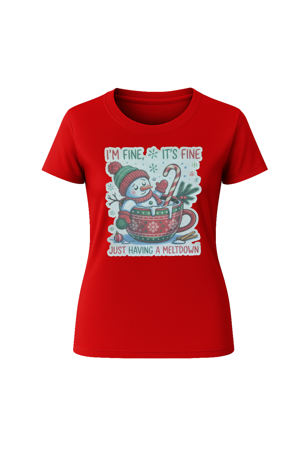 Glitter Having A Meltdown Short Sleeve Tee