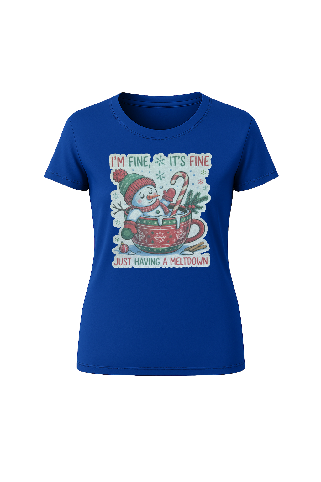 Glitter Having A Meltdown Short Sleeve Tee